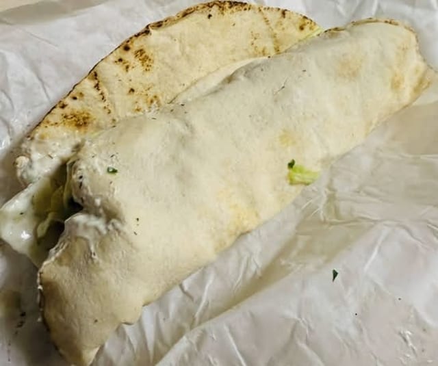 Beef & Lamb Gyro Sandwich.